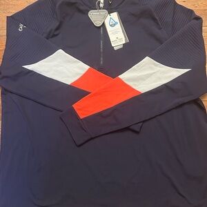 Callaway Navy and Red Men's Shirt